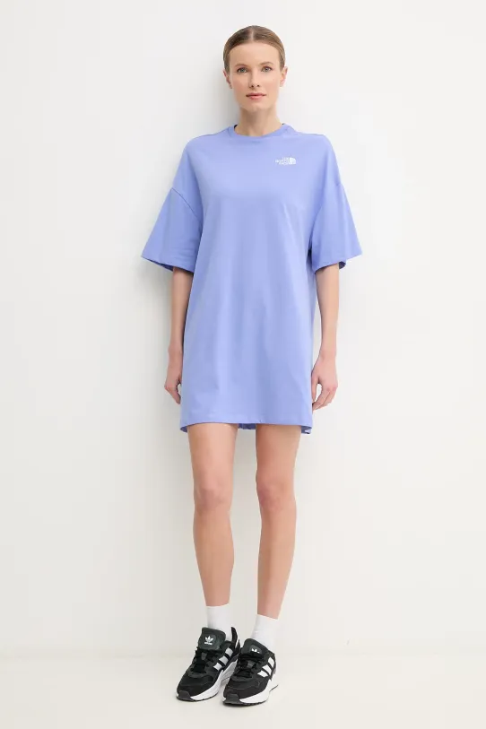 The North Face rochie Essential NF0A87NF0YI1 violet SS25