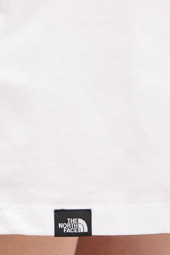 The North Face sukienka Essential NF0A87NF94X1 biały