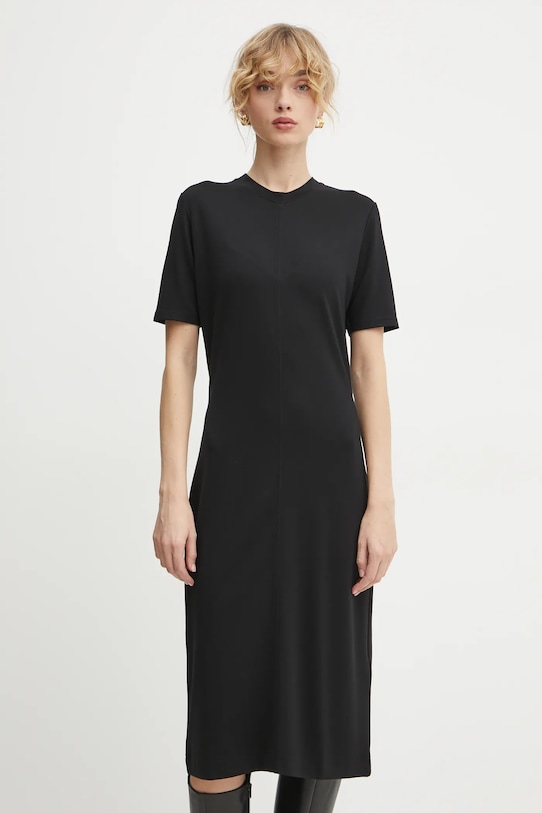 Filippa K sukienka z elastanem czarny 31143.FK