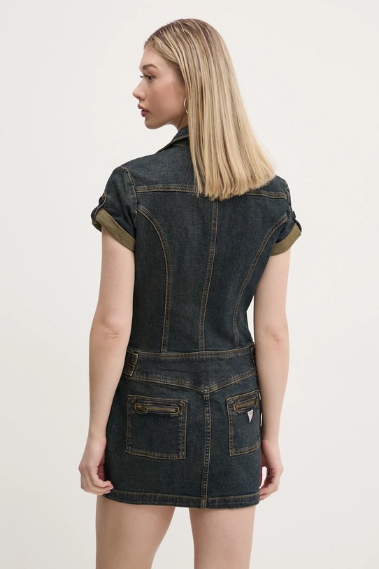 Îmbrăcăminte Guess Originals rochie din denim W5RG68.D4ON1 bleumarin