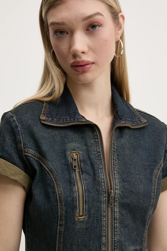 Guess Originals rochie din denim bleumarin W5RG68.D4ON1