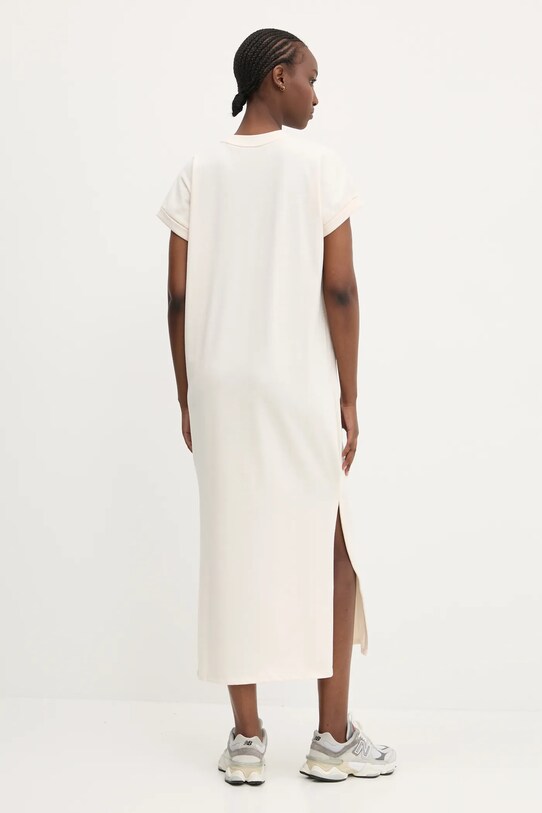 Odzież Hugo Blue sukienka bawełniana 50540389 beżowy