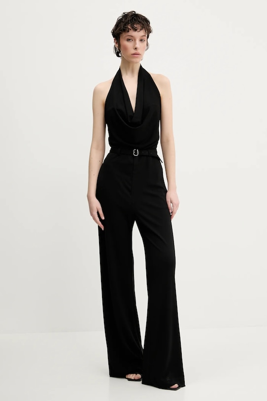 HUGO tuta elegante maglia nero 50537620