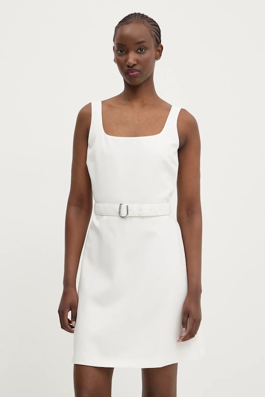 HUGO rochie 50537631 alb SS25