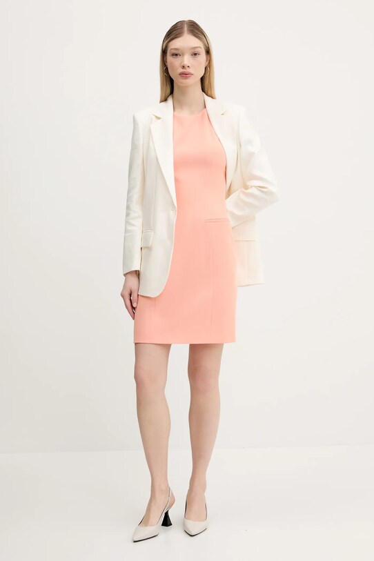 HUGO rochie 50540249 portocaliu SS25