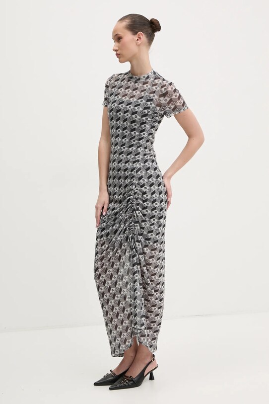 HUGO rochie midi negru 50537179