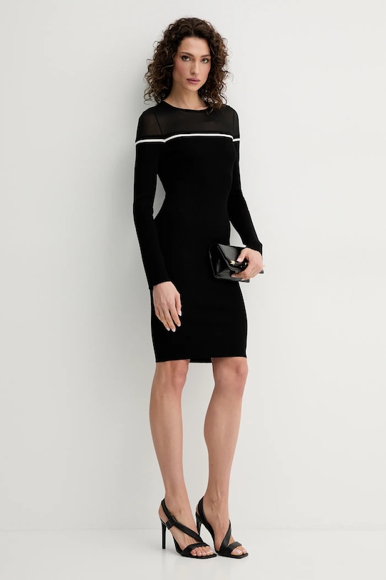 Liu Jo rochie TA5100.MS027 negru SS25
