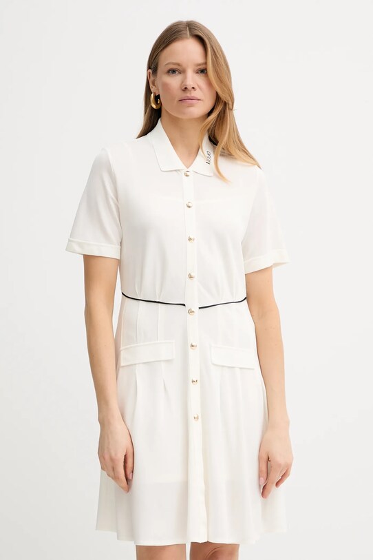 Šaty Liu Jo mini béžová TA5207.J4883