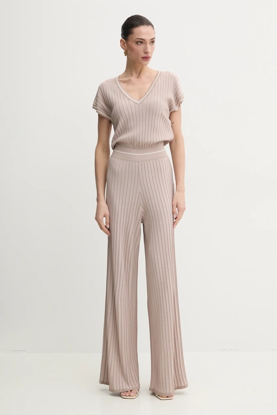 Liu Jo kombinezon casual beżowy TA5213.MS014