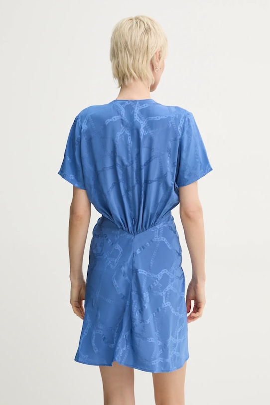 Oblečenie Hodvábne šaty ZADIG&VOLTAIRE WWDR02420.425 modrá