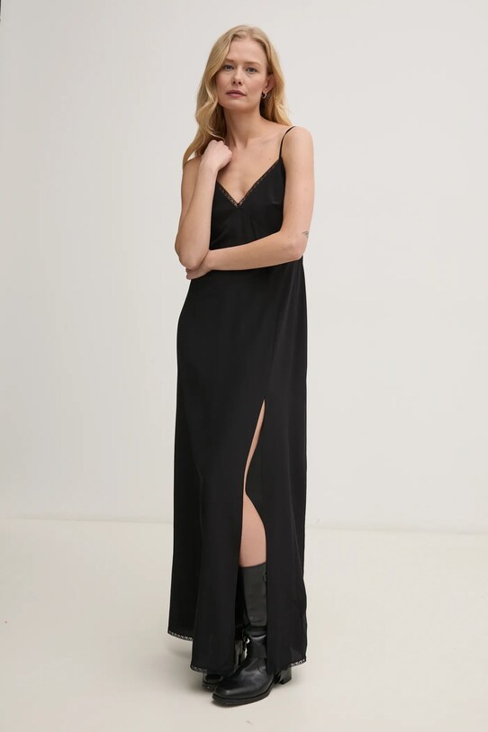 Одяг Шовкова сукня ZADIG&VOLTAIRE WWDR02529.11 чорний