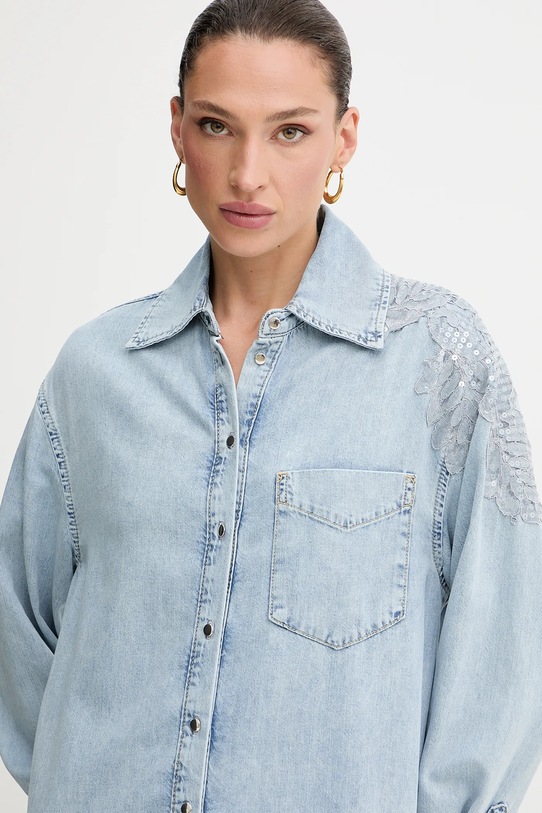 Liu Jo rochie din denim albastru UA5129.D4851