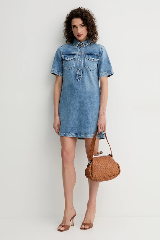 Джинсова сукня Liu Jo UA5191.D4990 блакитний SS25