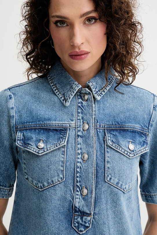 Джинсова сукня Liu Jo блакитний UA5191.D4990