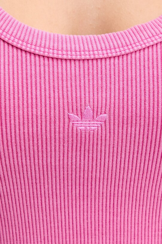 Платье adidas Originals Rib Mini Dress JI5750 розовый