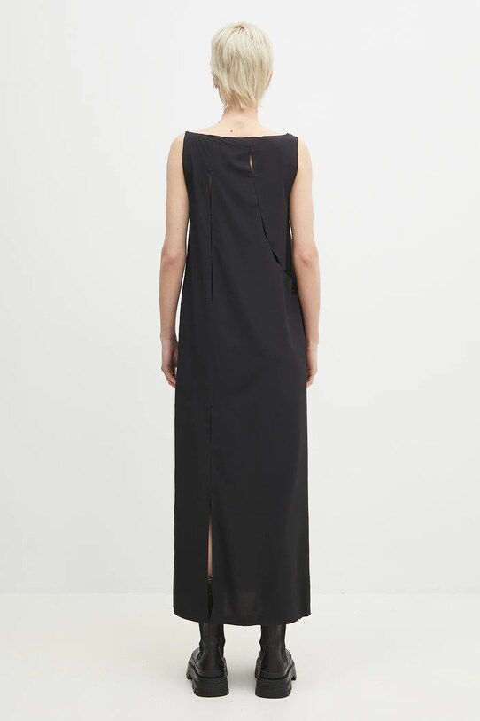 Odzież Y-3 sukienka Slit Dress JD1474 czarny