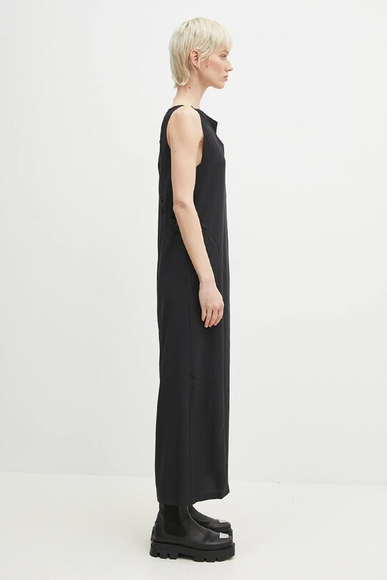 Y-3 sukienka Slit Dress czarny JD1474