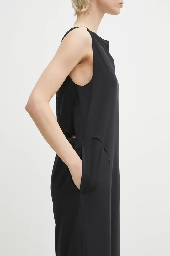 Y-3 sukienka Slit Dress JD1474 czarny