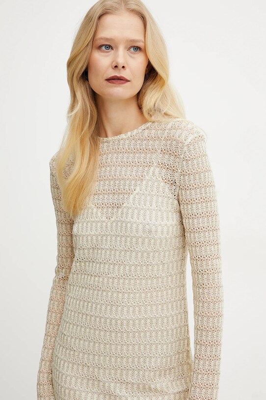 Missoni rochie bej DS25SG1M.BR010R