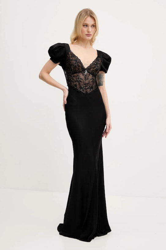 Aniye By rochie maxi negru 185602