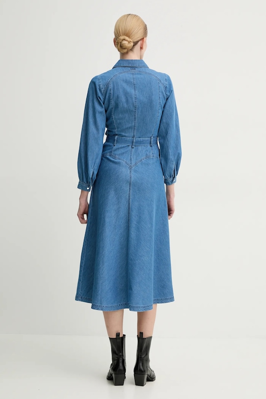 Îmbrăcăminte BA&SH rochie LOLA 1E25LOLA albastru