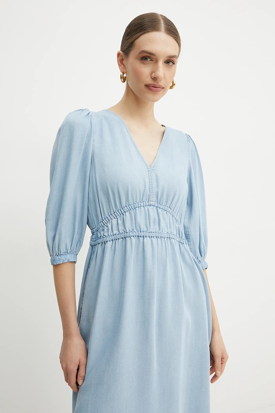 Šaty BOSS Orange modrá 50538357