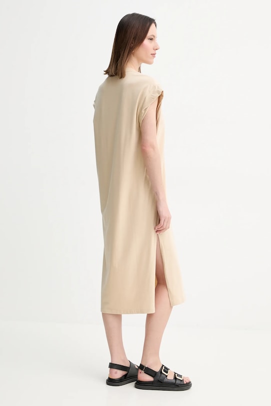 Ρούχα Φόρεμα BOSS Orange 50540442 μπεζ