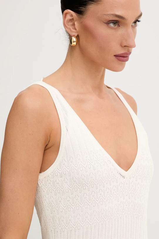 Šaty BOSS Orange béžová 50535506