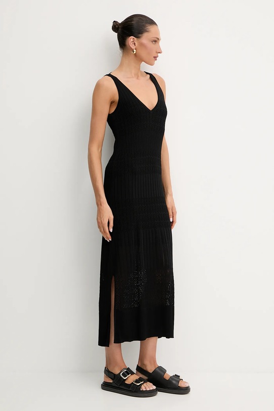 Šaty BOSS Orange 50535506 černá SS25