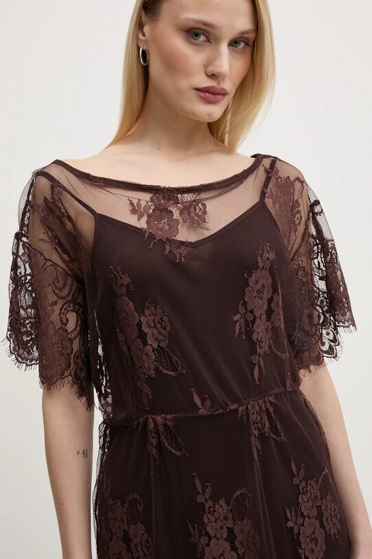 Never Fully Dressed rochie Lace Tilly NFDDR1853 maro SS25