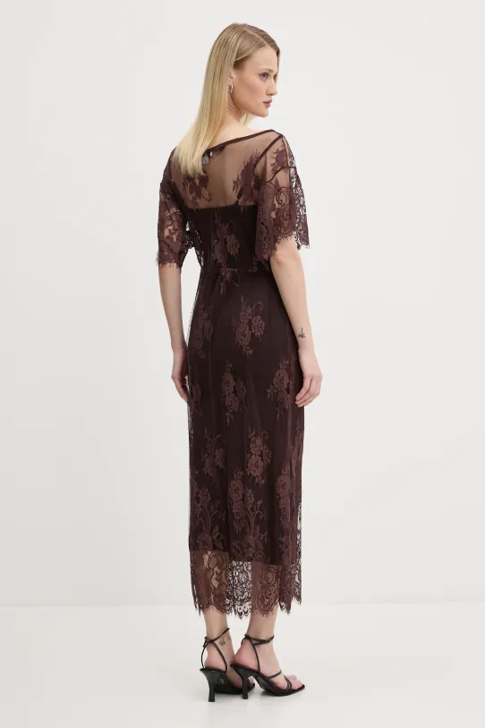 Odzież Never Fully Dressed sukienka Lace Tilly NFDDR1853 brązowy