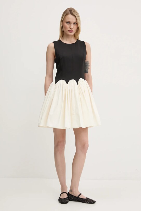 Φόρεμα Never Fully Dressed Mini Monika NFDDR1820 μαύρο SS25