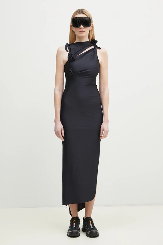 Платье Coperni Asymmetric Flower COPR44545C