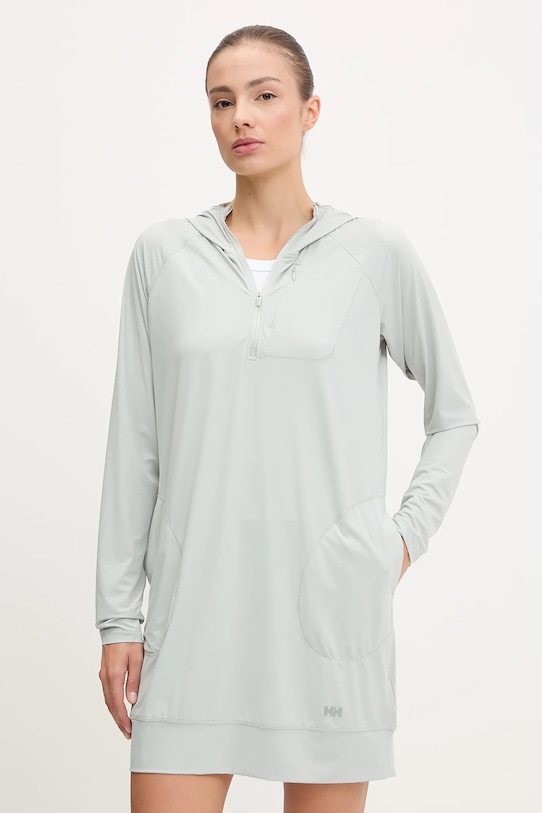 Helly Hansen rochie SHINE SOLEN mini turcoaz 48256.
