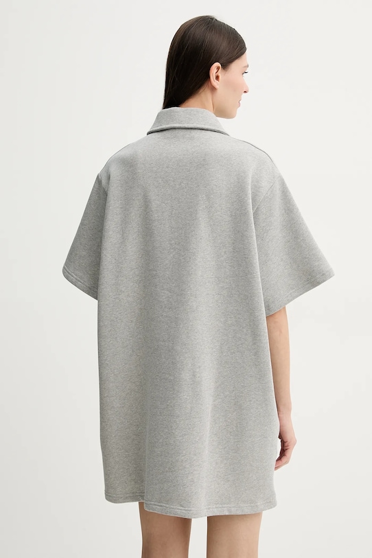 Ρούχα Βαμβακερό φόρεμα Stand Studio Kennedi 66457.8505 γκρί