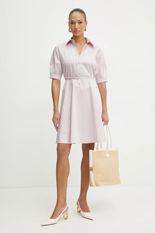 Šaty BOSS 50537388 ružová SS25