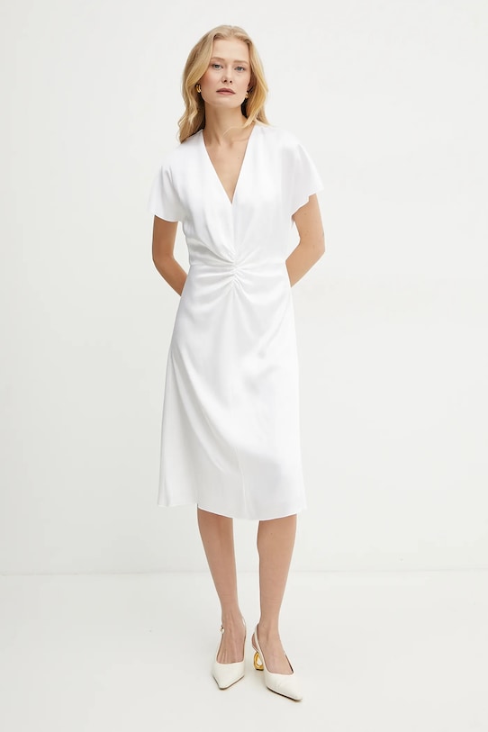 Îmbrăcăminte BOSS rochie 50537964 alb