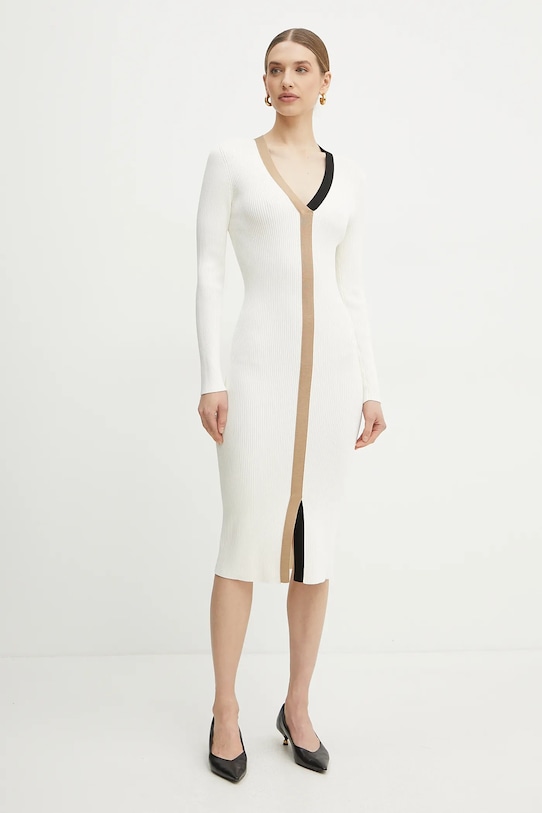 BOSS rochie midi bej 50537746