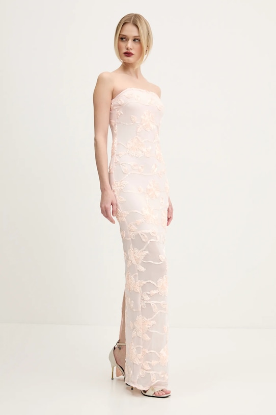 Рокля Rotate щампа розов 1136893042