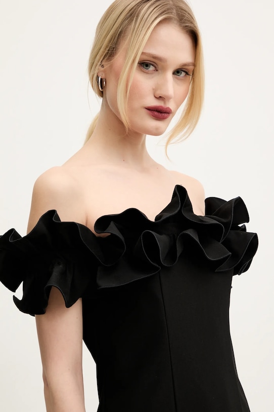 Rotate rochie negru 113810100