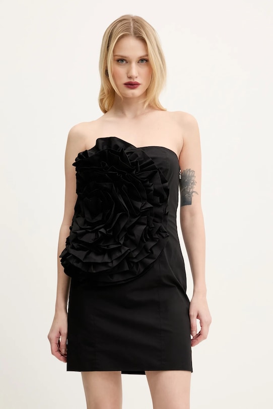 Платье Rotate casual чёрный 113839100