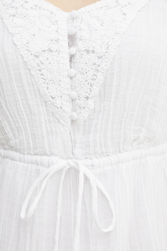Рокля Guess GAUZE W5GK0A.WE340 бял