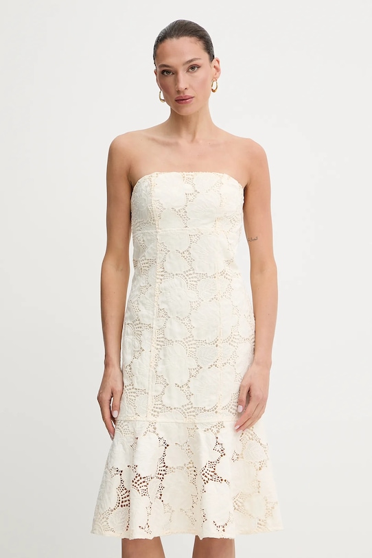 Guess rochie MAISY mini bej W5GK0S.WH6I0