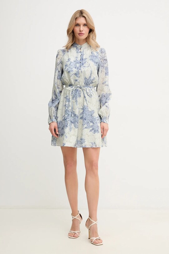 Guess rochie ADLAIDE W5GK07.WH4K2 bej SS25