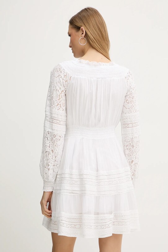 Abbigliamento Guess vestito in cotone AUDREY W5GK24.WE550 bianco