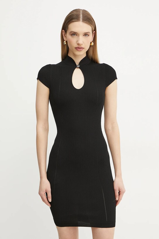 Рокля Guess MALIA трикотаж черен W5GK46.Z3L10