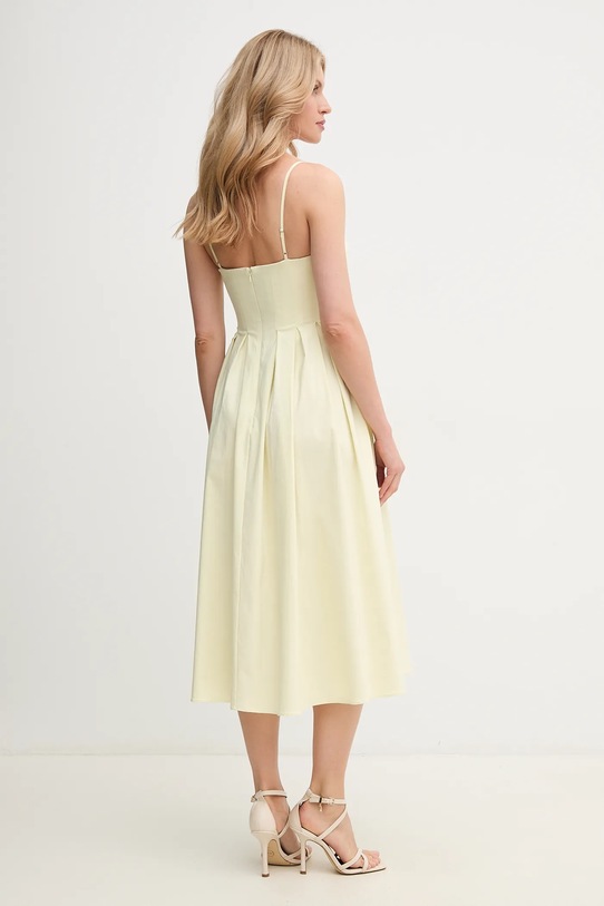 Guess sukienka BRIA W5GK61.WGMR2 żółty SS25