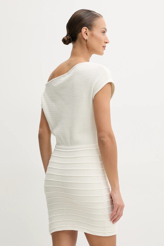 Îmbrăcăminte Guess rochie din bumbac NATALIA W5GK68.Z2YL1 bej