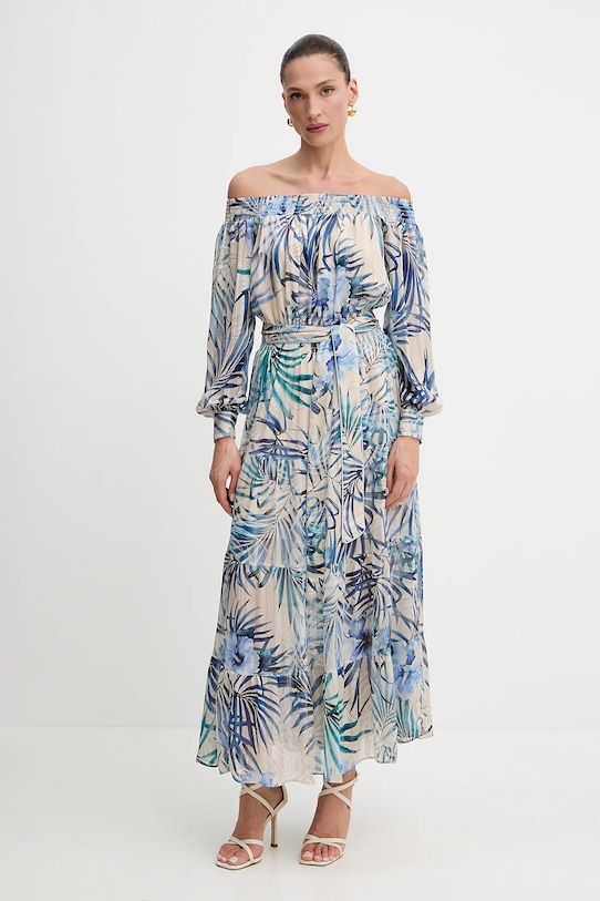 Сукня Guess JOSEE візерунок блакитний W5GT16.WH9Z2