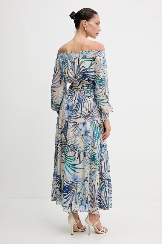 Îmbrăcăminte Guess rochie JOSEE W5GT16.WH9Z2 albastru